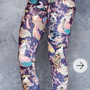 BM COURTESANS OF KIKUGAWA HWMF LEGGINGS